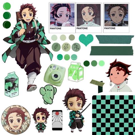 tanjiro stickers by gema | Adesivos bonitos, Bonecos de anime ...