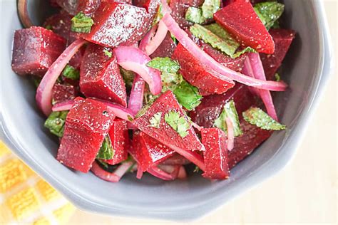 Easy Moroccan Beet Salad - Food And Drink Destinations