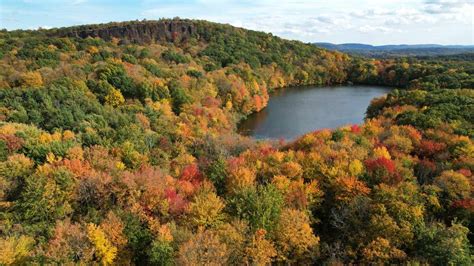 Drone photos capture Connecticut fall foliage from above in 2021