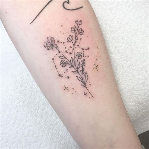 Sagittarius ♐️ #sagittarius #sagittariustattoo #flowers #floral # ...