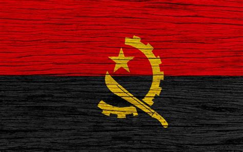 Download wallpapers Flag of Angola, 4k, Africa, wooden texture, Angolan ...