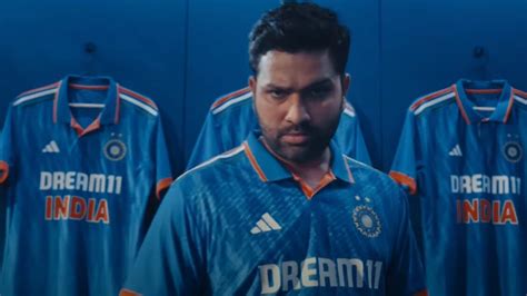 India's jersey for ODI World Cup 2023 officially unveiled by Adidas ...