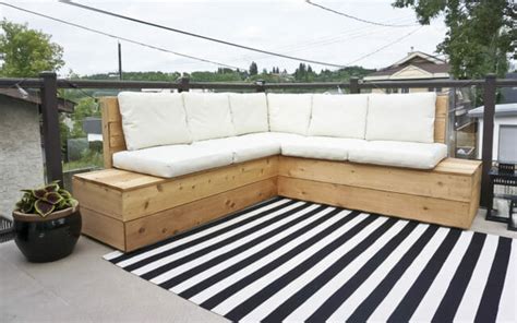 17 DIY Outdoor Sectional Couch and Sofa Projects You May Like To DIY ...