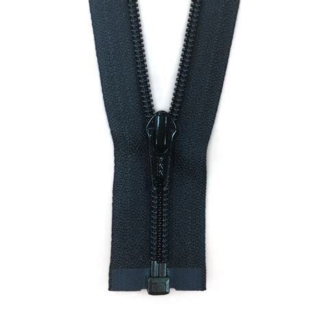 YKK Nylon Coil Zipper Open Black Size #5C Length 10-40 12 Notions zenebikes Arts, Crafts & Sewing