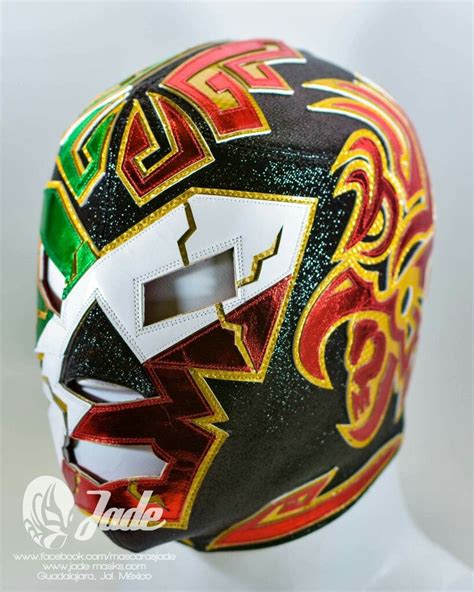 Dr Wagner Jr. From Jade Mask designs. | Luchas | Pinterest | Mask design, Masking and Lucha libre