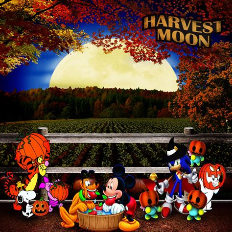 Harvest Moon on Halloween Night 2016 by yugioh1985 on DeviantArt