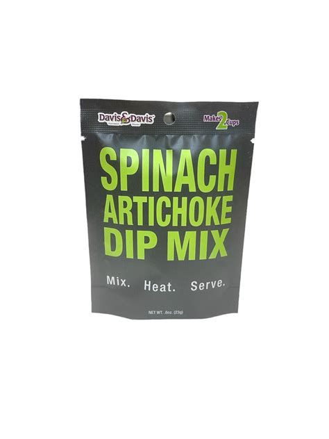 Spinach Artichoke Dip Mix – Shop Wacky by Davis & Davis Gourmet Foods