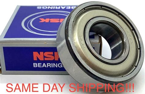 6204 ZZ NSK Deep Groove Radial Ball Bearing 20x47x14mm SAME DAY SHIPPING !!! - Rodavictoria USA