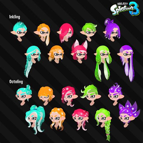 Splatoon 3 Hairstyles Boy : New hairstyles | Squid Sisters | Know Your ...