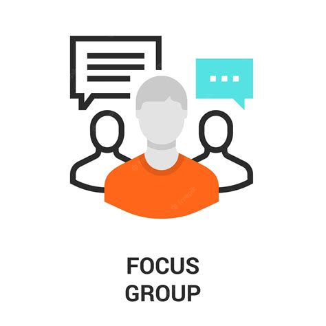 Premium Vector | Focus group icon