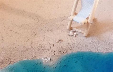 Miniature beach scene | Miniature beach scene, Beach scenes, Miniatures