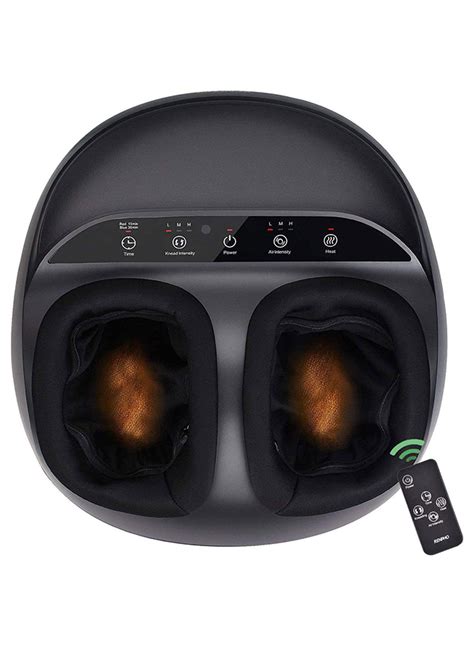 RENPHO Foot Massager Machine with Heat, Shiatsu Deep Kneading Therapy With Remote Control ...