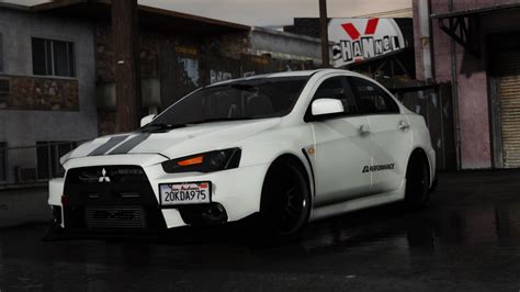 Mitsubishi Lancer Evolution X Add On Tuning Template Add On | SexiezPix ...