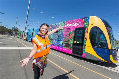 High-speed art takes to Coast trams - Griffith News