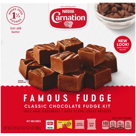 Carnation Fudge Kit Recipe - Find Vegetarian Recipes