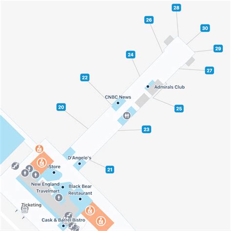 Hartford Bradley Airport Map: Guide to BDL's Terminals