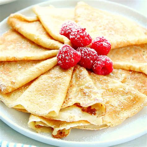 Easy Crepe Recipe - Crunchy Creamy Sweet