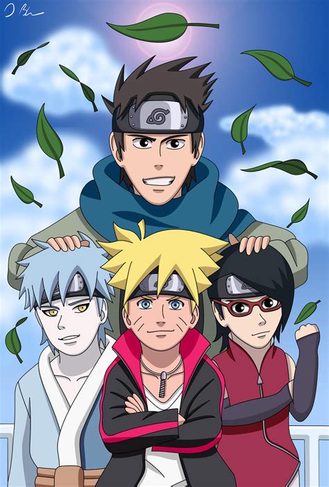 32+ Wallpaper Tim 7 Boruto