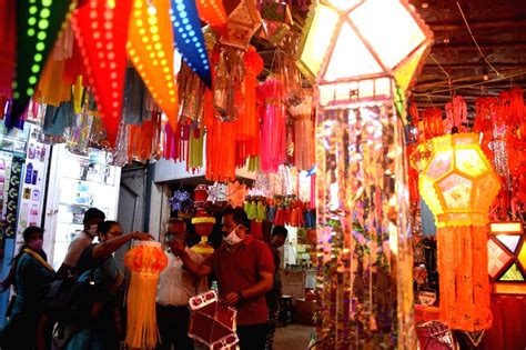 Diwali shopping at Mahim market