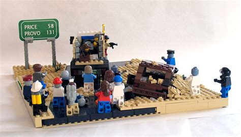 Zombie Hunt Lego Diorama