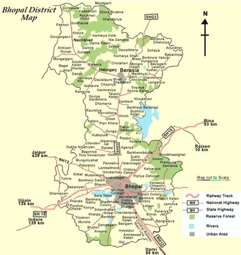 Map of Bhopal - Mapsof.Net