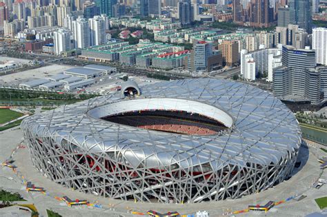 Bird's Nest Stadium for the 2008 Beijing Olympics. Weiwei since regrets designing it, because of ...