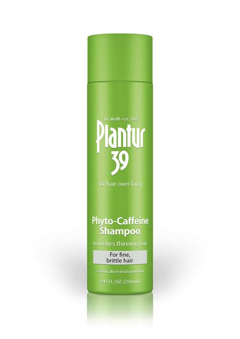 Plantur 39 Phyto Caffeine Shampoo, Women's Nourishing Shampoo for Fine, Thinning Hair, Natural ...