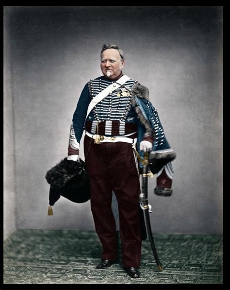 Napoleon’s Grande Armée veteran - Quartermaster Sergeant Delignon wearing the uniform of a ...