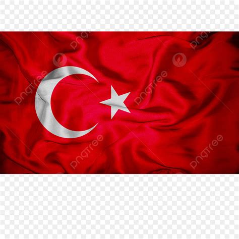 Turkey Flag White Transparent, Turkey Flag Transparent With Fabric ...