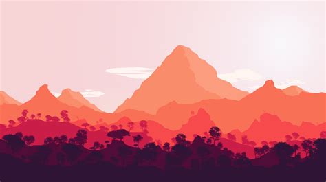 540x960 resolution | mountains and trees painting, Firewatch, video games HD wallpaper ...