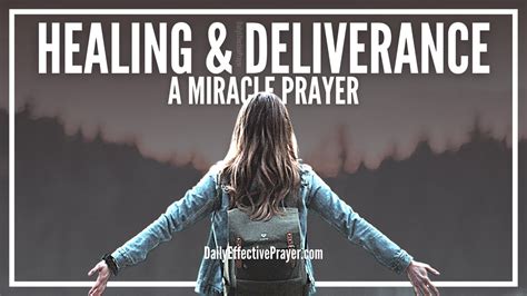 Prayer For Healing & Deliverance From Sickness & Disease | Miracle Prayers - YouTube