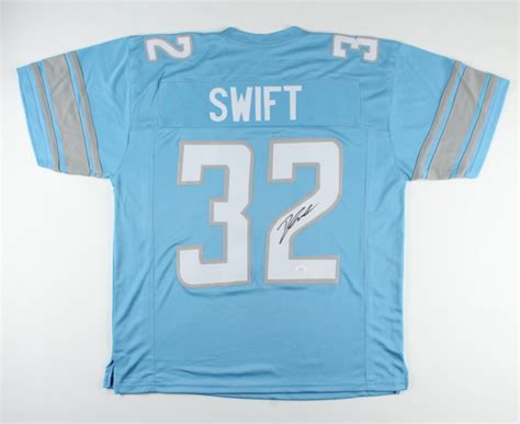 D'Andre Swift Signed Jersey (JSA COA) | Pristine Auction