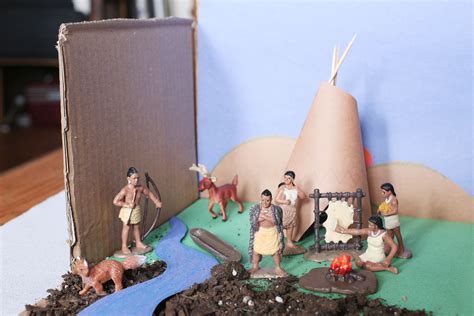 Native American Diorama Examples - Sixteenth Streets