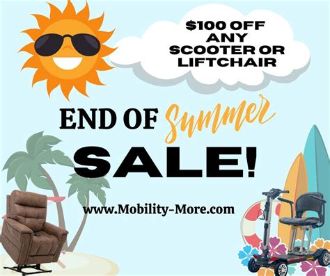 END OF SUMMER SALE!