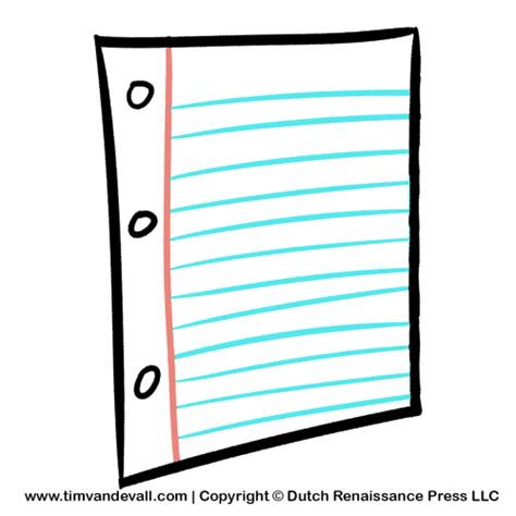 Notebook Paper Clip Art - ClipArt Best