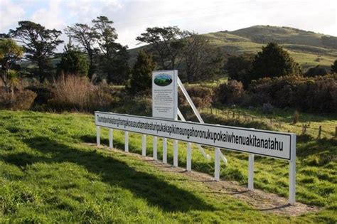 The Longest Place Name In The World – Porangahau, New Zealand - Atlas Obscura