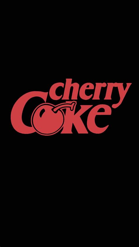 cherry Coke cola logo wallpaper in 2024 | Cherry logo, Coca cola ...