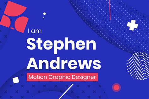 Motion Graphic Designer Portfolio Template - FilterGrade