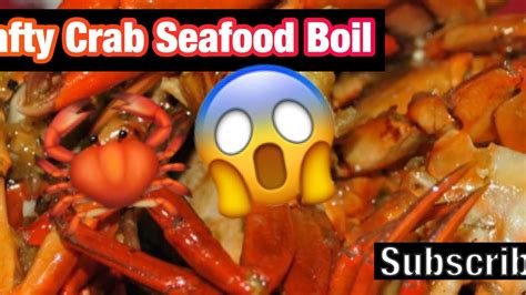 CRAFTY CRAB SEAFOOD BOIL | CO WORKER CONVERSATION - YouTube