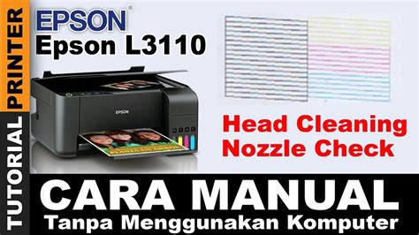 Epson l3110 head cleaning, Cara Head Cleaning Pada Printer Epson L3110 L1110 | KASKUS