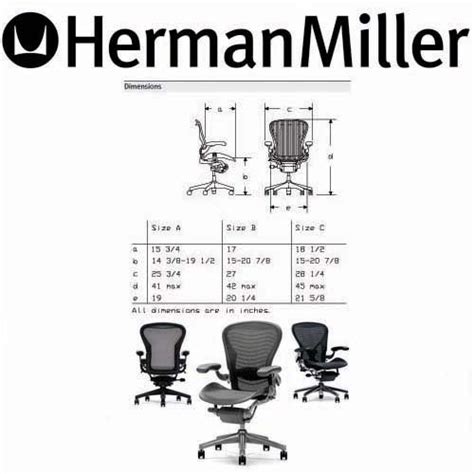 Herman Miller Aeron Chair Large Size (C) - Buy Online in UAE ...