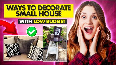 18 Ways To Decorate Small House With Low Budget - YouTube