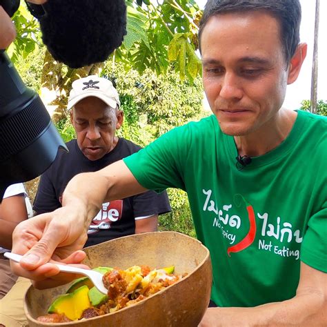 Mark Wiens Eats Trini Coconut Bake, Saltfish, Sunday Lunch & More in ...