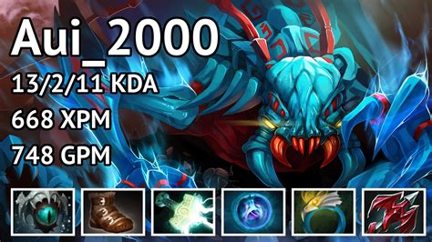 Dota 2 Aui_2000 - Weaver highlights - Game 3019742188 - YouTube