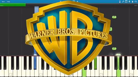 Warner Bros Pictures Theme - Piano Tutorial - YouTube