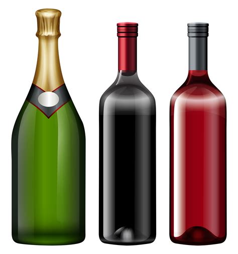 Alcohol Bottles Free Vector Art - (2625 Free Downloads)