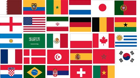 Qatar World Cup 2022 Official Nations Flags Fabric | ubicaciondepersonas.cdmx.gob.mx