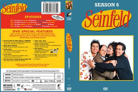 Seinfeld Season 6 - TV DVD Custom Covers - 531Seinfeld Season 6 - Cover ...