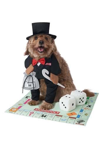 Mr. Monopoly Dog Costume | Board Game Pet Costumes