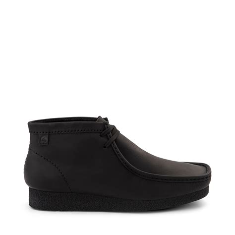 Mens Clarks Shacre Chukka Boot - Black | Journeys